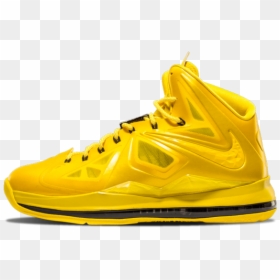 Nike Lebron 10 "honeywell - Nike Lebron 10 Yellow, HD Png Download - honeywell png