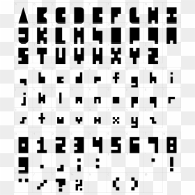 8 Bit Block Font, HD Png Download - block party png