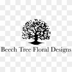 Beech Tree Floral Designs - Tree Floral, HD Png Download - black floral design png