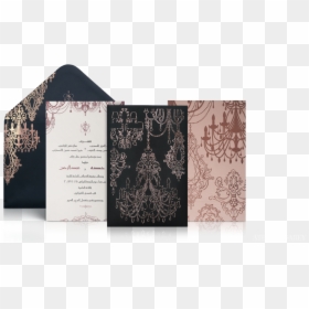 Arabic Design Wedding Invitations, HD Png Download - marriage card design png