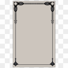 Page Border Design - Sliding Door, HD Png Download - page border designs png