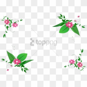 Free Png Flowers Frame Small Png Image With Transparent - Clipart Floral Border Designs, Png Download - page border designs png