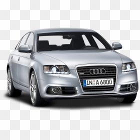 Silver Audi Car - 2010 Audi A6 Silver, HD Png Download - audi a6 png