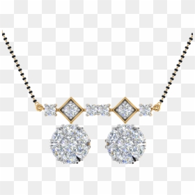 Gold Small Pendant Mangalsutra Designs, HD Png Download - png mangalsutra images