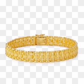 22ct Men"s Gold Bracelet - Bracelet, HD Png Download - gold bangle png