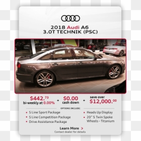 Popup Image - Audi, HD Png Download - audi a6 png