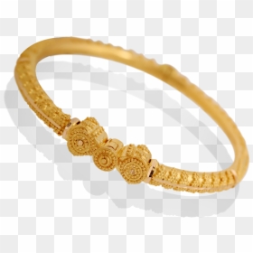 Ethnic Kangan Gold Bangles - Body Jewelry, HD Png Download - gold bangle png