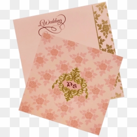 The Wedding Card, HD Png Download - marriage card design png
