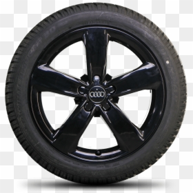 18 Inch Aluminum Rims Winter Tires Audi A6 4g Winter - Vw Tiguan Black 18 Inch Wheels, HD Png Download - audi a6 png