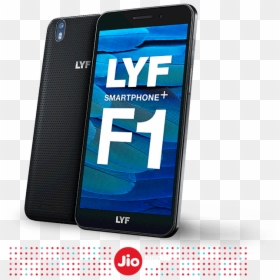 Lyf F1 Review Feature - Lyf Water F1 Mobile, HD Png Download - jio png image
