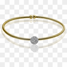 Bracelet, HD Png Download - gold bangle png