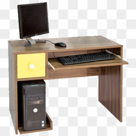 Candy Study Desk - Interwood Computer Table, HD Png Download - study table top view png