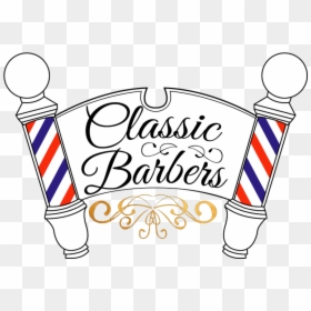 Transparent Straight Razor Clipart - Classic Barber Shop Logo, HD Png Download - gents hair style png