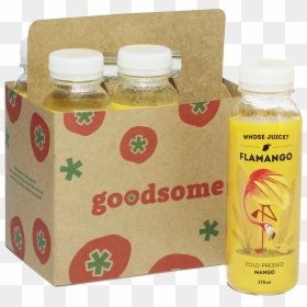 Flamango Cold-pressed Mango Juice - Bottle, HD Png Download - mango juice glass png