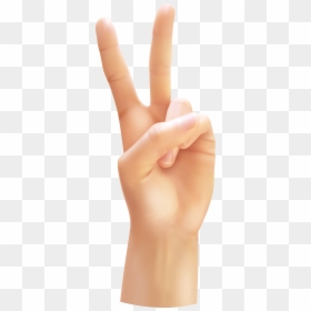 Victory Hand Gesture Png - ✌ Png, Transparent Png - welcome hand clipart png