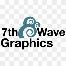 Just Logo From 7th Wave Graphics In Key West, Fl - Golden Path Academics, HD Png Download - waves graphic png