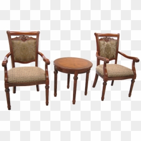 Transparent Table And Chairs Png - Victorian Design Tea Table, Png Download - tea table png