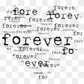 #freetoedit #overlay #love #forever #heart #wordart - Parallel, HD Png Download - love forever png