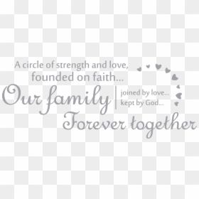 Transparent Metallic Circle Png - Calligraphy, Png Download - love forever png