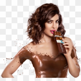 Schmitten Chocolate Priyanka Chopra, HD Png Download - bollywood actress png
