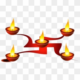 Happy Diwali Wishes Png, Transparent Png - swastik image png