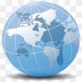 Transparent Internet Globe Png - Map, Png Download - internet images png