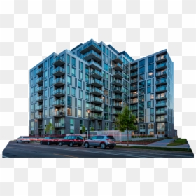 Apartment Complex Clipart Big Company - Apartment, HD Png Download - apartment building png