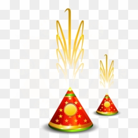 Vector Diwali Crackers Png, Transparent Png - diwali fire png