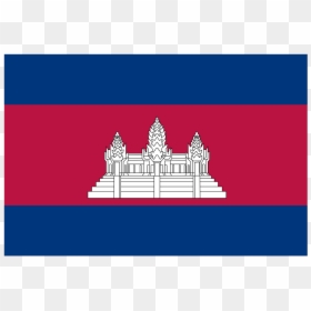 Cambodia Flag Hd Wallpaper - Cambodia Flag, HD Png Download - flying indian flag png