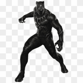 Black Panther Png - Black Panther Transparent Background, Png Download - wolverine claw png