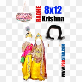 Transparent Full Body Png - Bal Krishna Dress Png, Png Download - lord shri ram png