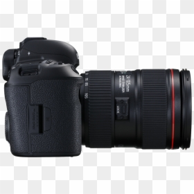 Canon Camera Png - Canon Eos 5d Mark Iv Side, Transparent Png - canon dslr camera png
