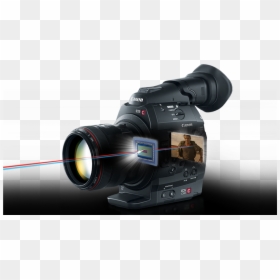 Transparent 1080p Vignette Png - Video Camera, Png Download - canon dslr camera png