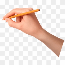 Hand With Pen Our Company Brio - Hand With Marker Png, Transparent Png - pen in hand png