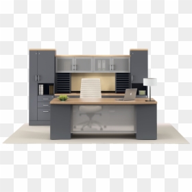 A Modern Office Setup - Executive New Office Furniture, HD Png Download - furniture png image