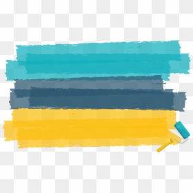 Paint Line Png - Line Paint Transparent Background, Png Download - decorative blue line png