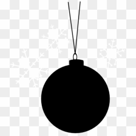 Christmas Bells Silhouette - Christmas Ornament Silhouette Vector, HD Png Download - xmas bells png