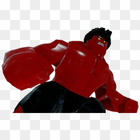 Download Red Full Size - Lego Hulk Red, HD Png Download - hulk png hd
