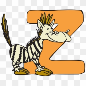 Clipart Animal Letter Png, Transparent Png - zebra png images