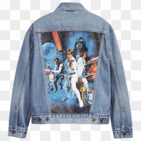 Levi"s X Star Wars - Star Wars Levis Denim Jacket, HD Png Download - men jeans png