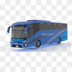 Hino Rm2 Bus Design Download, HD Png Download - ac bus png