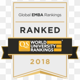 Qs Global Executive Mba Ranking - Qs World University Rankings, HD Png Download - best quotes png