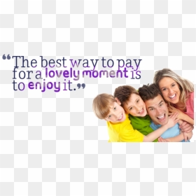 Best Quotes Png Pic - Transparent Background Happy Family Png, Png Download - best quotes png