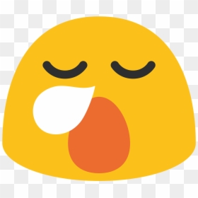 Png Transparent Image Yawn - Animated Blob Emoji Discord, Png Download - face clipart png