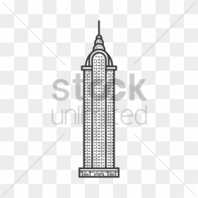 The Empire State Building Vector Image - Transparent Baobabs, HD Png Download - bilding png