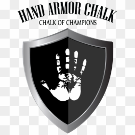 New Logo Coc Text - Hand Armor Chalk Logo, HD Png Download - coc logo png