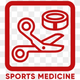 Treatment Icons Sportsmed - Medical Scissors Clipart, HD Png Download - scissor clip art png