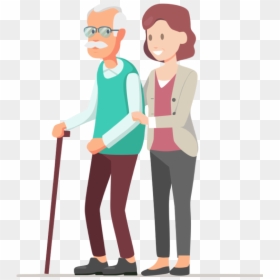 Elder Care Cartoon Png, Transparent Png - cartoon .png