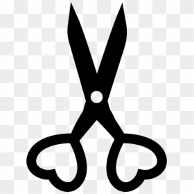 With Hearts Svg Png - Scissors Svg, Transparent Png - scissor clip art png