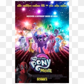 Movie Ideas Wiki - My Little Pony The Movies Poster Disneyland, HD Png Download - deadpool movie png